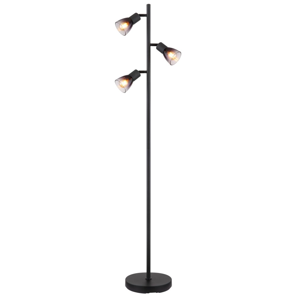 Satella Lampadaire Luminaires Globo Lighting Noir, 3 lumières main product photo