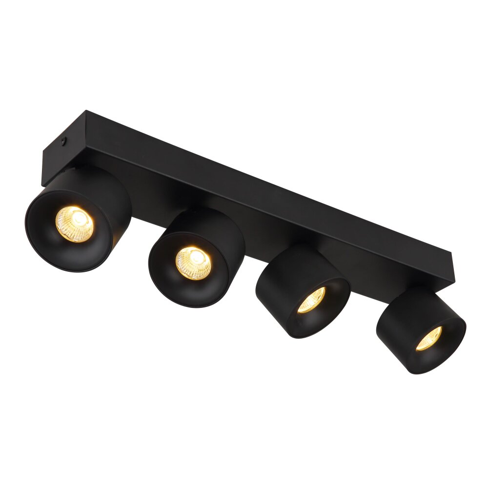Rae Plafonnier Luminaires Globo Lighting LED Noir, 4 lumières main product photo