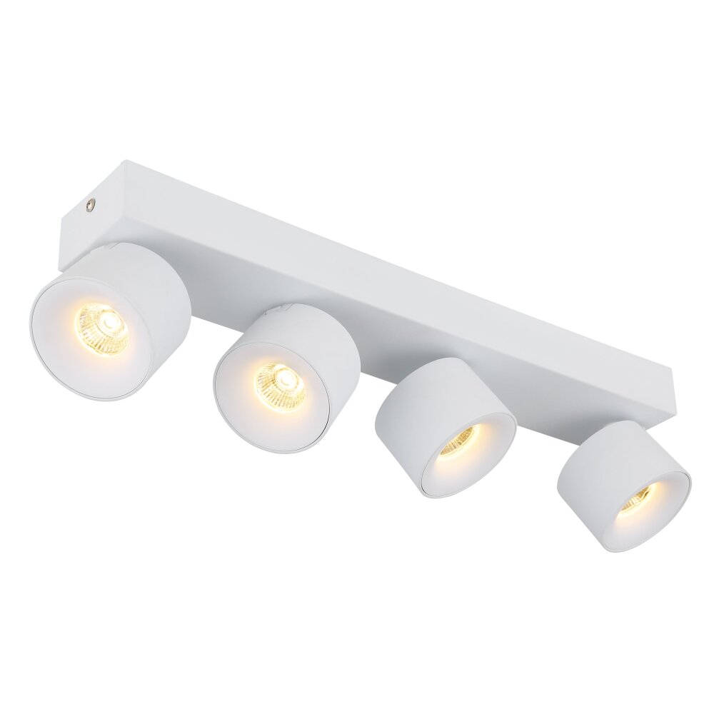Rae Plafonnier Luminaires Globo Lighting LED Blanc, 4 lumières main product photo