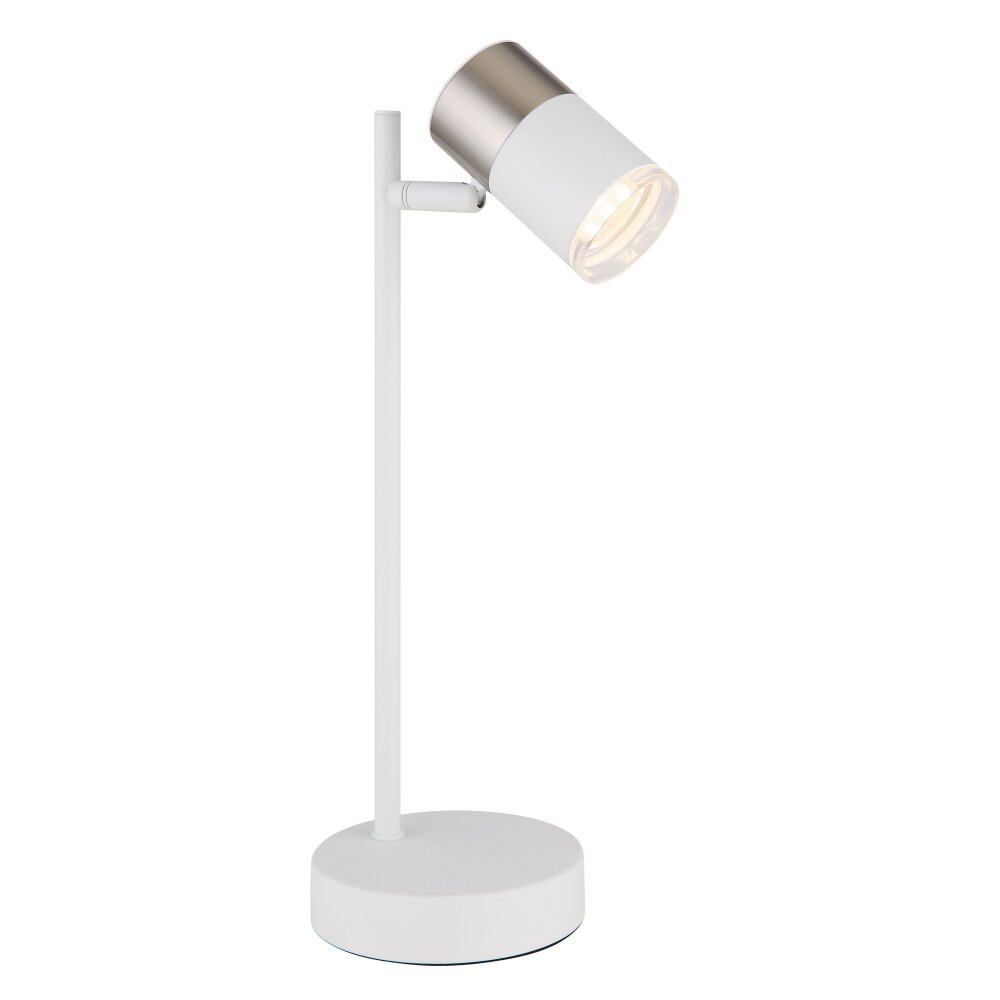Brisbon Lampe à poser Luminaires Globo Lighting Blanc, 1 lumière main product photo