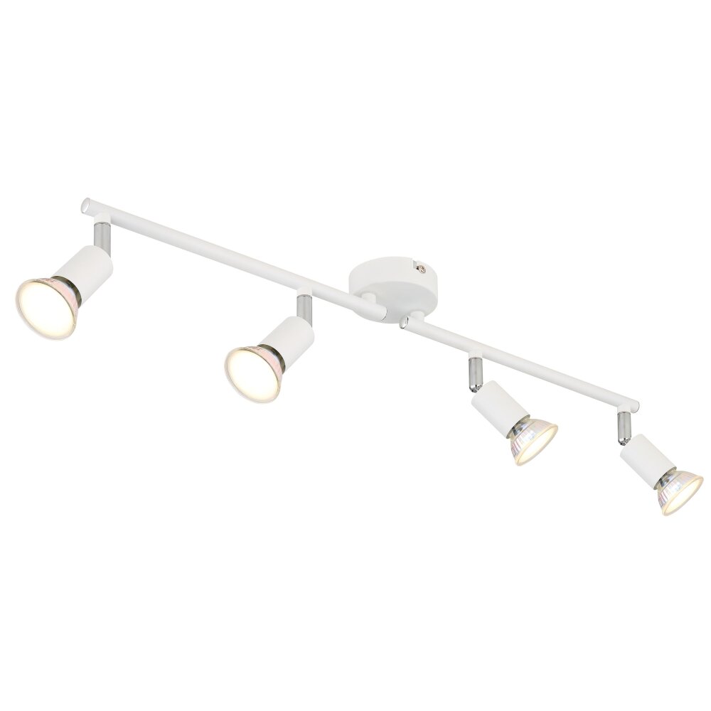 Matrix Plafonnier, Spot de plafond, Applique murale, Spot mural Luminaires Globo Lighting Blanc, 4 lumières main product photo