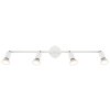 Matrix Plafonnier, Spot de plafond, Applique murale, Spot mural Luminaires Globo Lighting Blanc, 4 lumières