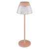 Lora Lampe à poser Luminaires Globo Lighting LED Rose, 1 lumière