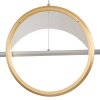 Umbra Suspension Luminaires Globo Lighting LED Or, Argenté, 1 lumière, Télécommandes