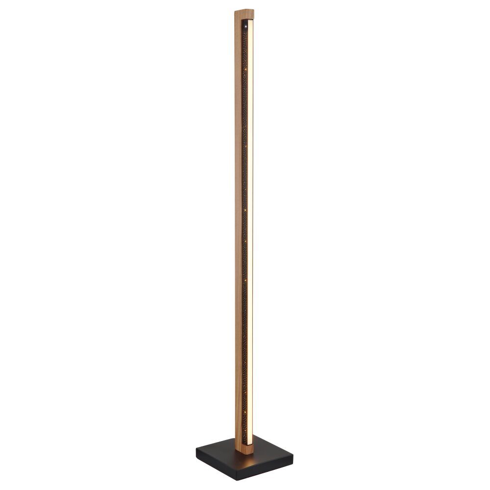 Starla Lampadaire Luminaires Globo Lighting LED Brun foncé, Noir, 1 lumière main product photo