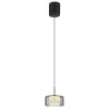 Fogsy Suspension Luminaires Globo Lighting LED Noir, 1 lumière
