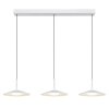Lampone Suspension Luminaires Globo Lighting LED Blanc, 1 lumière