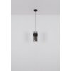 Scarfina Suspension Luminaires Globo Lighting Noir, 1 lumière Scarfina Suspension Luminaires Globo Lighting Noir, 1 lumière