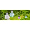 Solar Lampe solaire Luminaires Globo Lighting LED Chrome, Argenté, 12 lumières