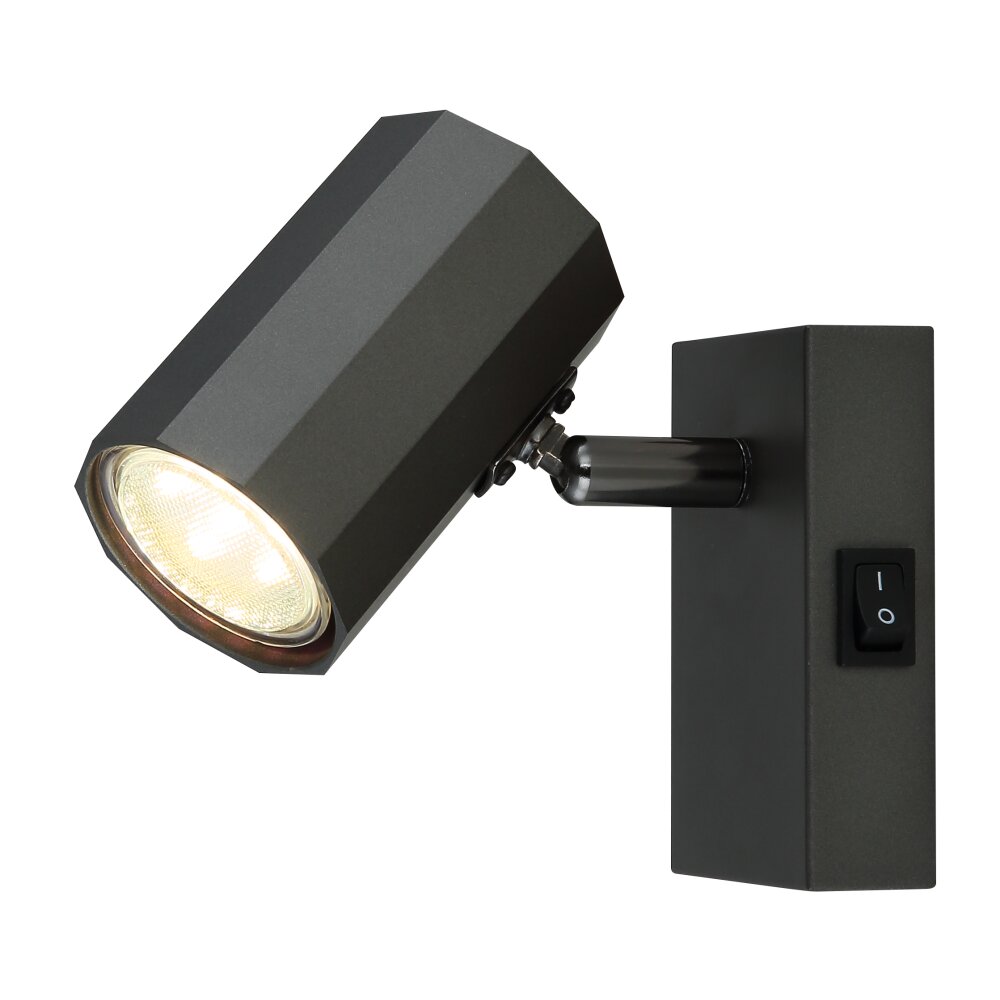 James Plafonnier, Spot de plafond, Applique murale, Spot mural Luminaires Globo Lighting Gris, 1 lumière main product photo