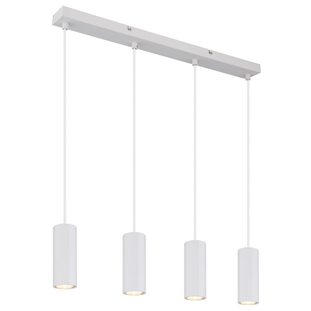 James Suspension Luminaires Globo Lighting Blanc, 4 lumières main product photo