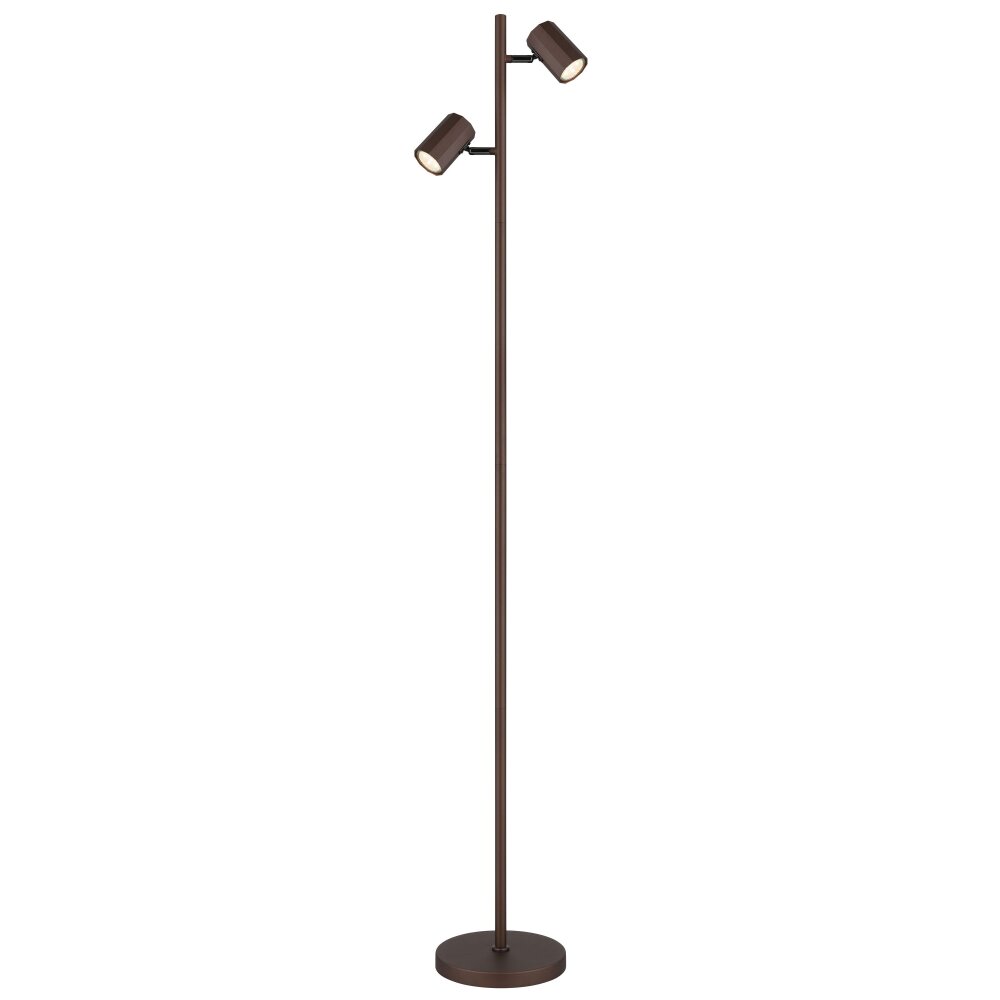 James Lampadaire Luminaires Globo Lighting Bronze, 2 lumières main product photo