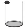 Briggs Suspension Luminaires Globo Lighting LED Noir, 1 lumière, Télécommandes