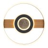Pikara Plafonnier Luminaires Globo Lighting LED Couleur bois, Noir, 1 lumière