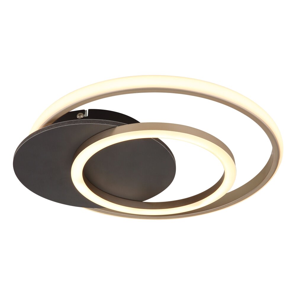 Julio Plafonnier Luminaires Globo Lighting LED Gris, 1 lumière main product photo