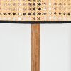 Ramila Lampadaire Écru, Noir, 1 lumière
