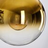 Gastor Suspension, Boule lumineuse Ambre, Or, Clair, Fumé, 3 lumières
