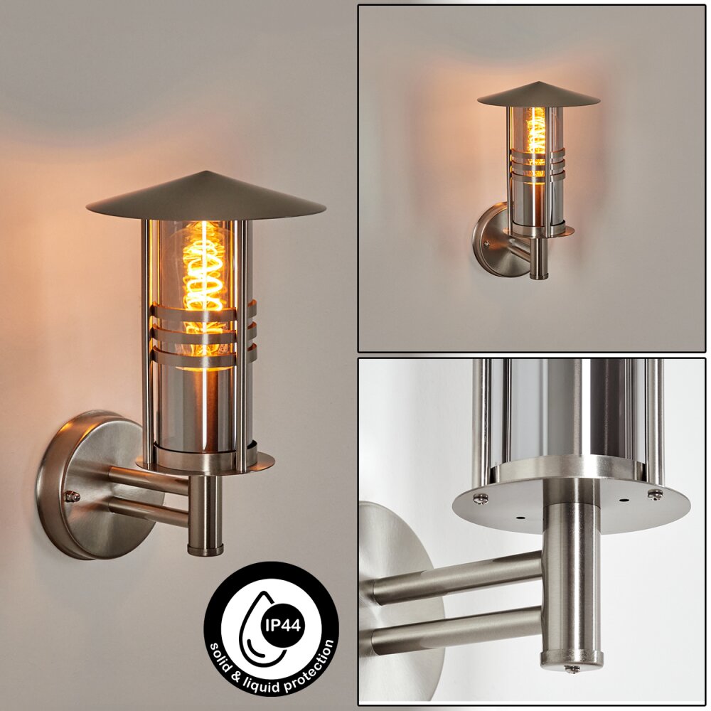 Forli Lampe murale d´extérieur Argenté, 1 lumière main product photo
