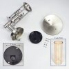 Forli Lampe murale d´extérieur Argenté, 1 lumière
