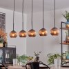 Koyoto Boule lumineuse, Suspension Noir, 5 lumières
