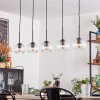 Koyoto Boule lumineuse, Suspension Noir, 5 lumières