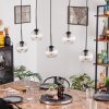 Koyoto Boule lumineuse, Suspension Noir, 5 lumières