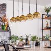 Koyoto Boule lumineuse, Suspension Noir, 5 lumières