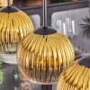 Koyoto Boule lumineuse, Suspension Noir, 5 lumières