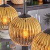 Koyoto Boule lumineuse, Suspension Noir, 5 lumières