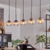 Koyoto Boule lumineuse, Suspension Noir, 5 lumières