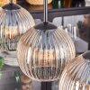Koyoto Boule lumineuse, Suspension Noir, 5 lumières