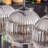 Koyoto Boule lumineuse, Suspension Noir, 5 lumières