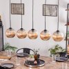 Koyoto Boule lumineuse, Suspension Noir, 5 lumières