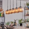 Koyoto Boule lumineuse, Suspension Noir, 5 lumières