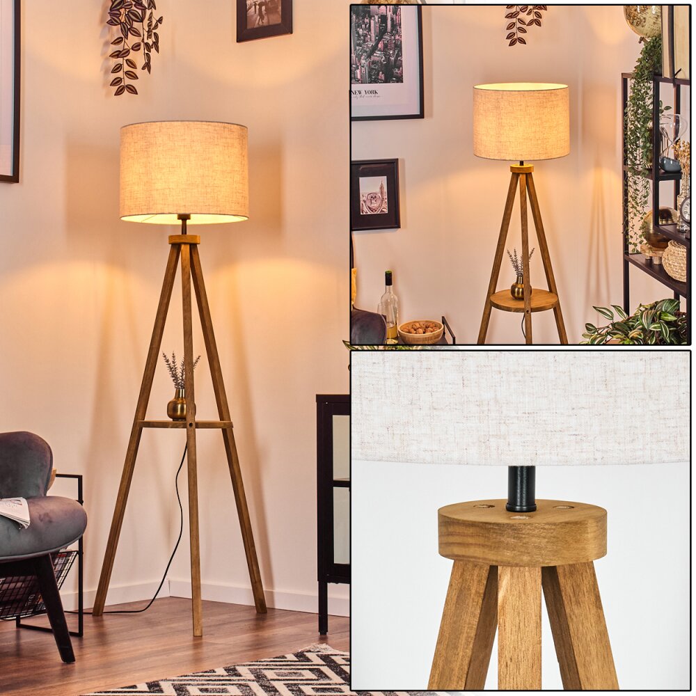 Bassagoda Lampadaire Écru, 1 lumière main product photo