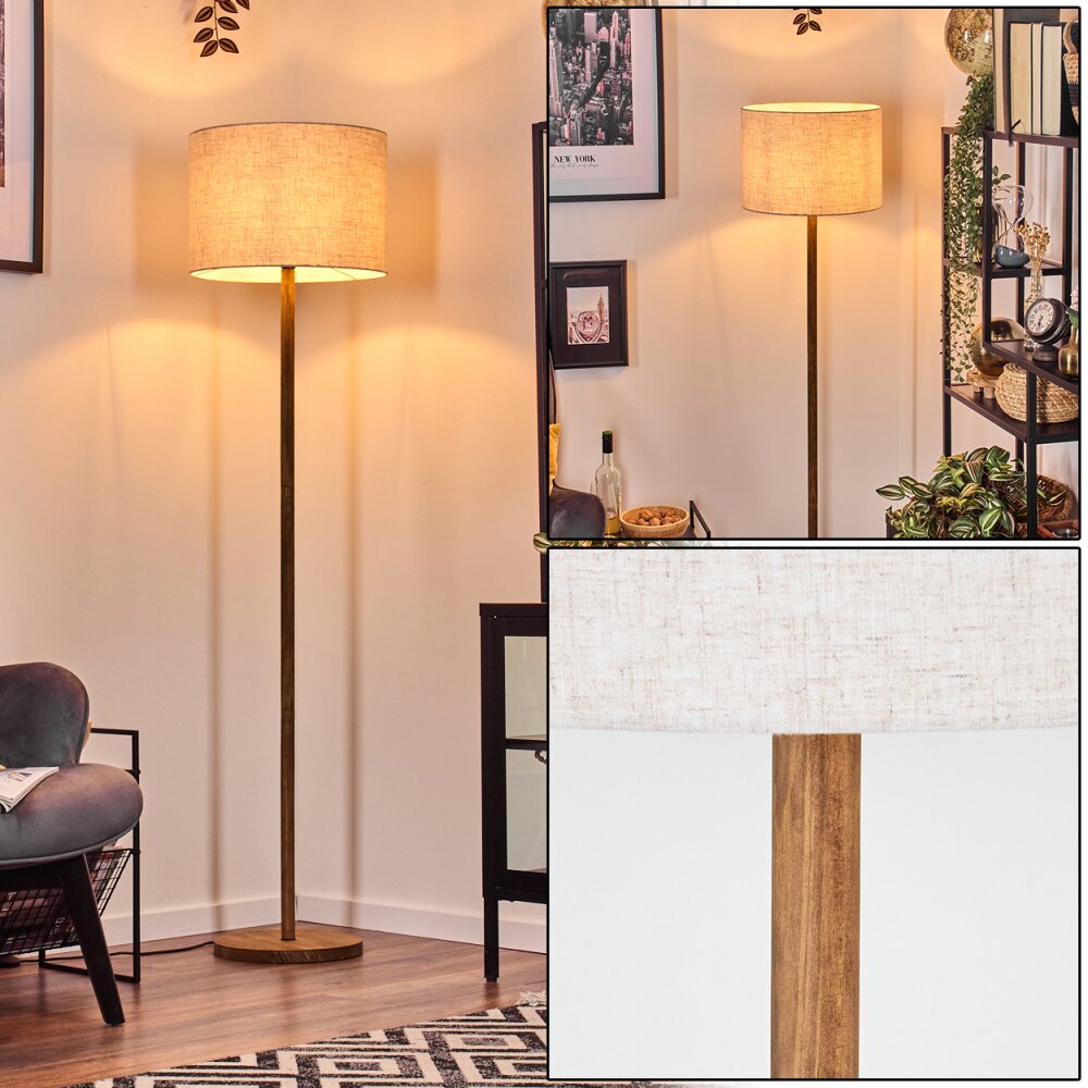 Bassagoda Lampadaire Écru, 1 lumière main product photo