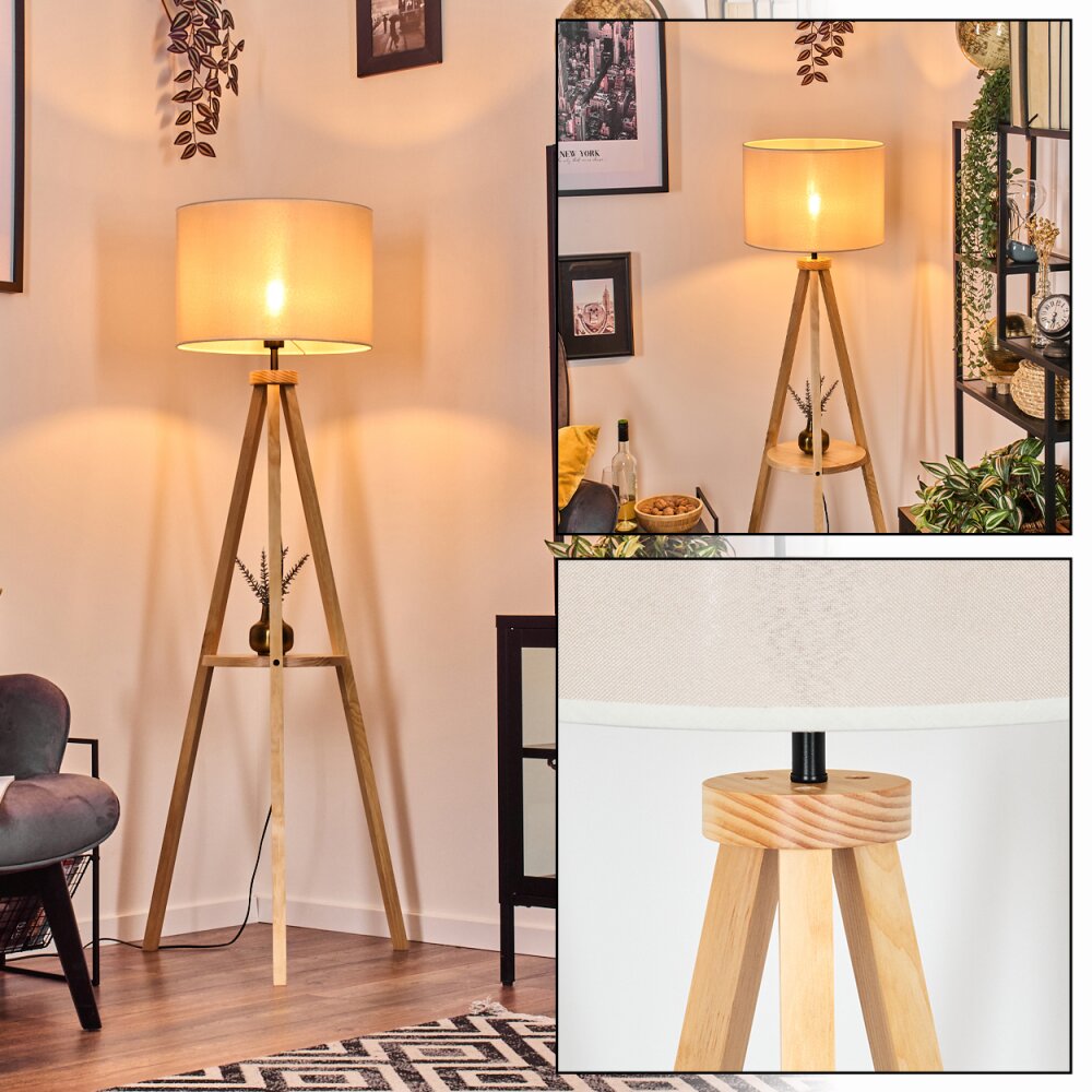 Bassagoda Lampadaire Écru, 1 lumière main product photo