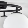 Gastor Plafonnier, Boule lumineuse Blanc, 3 lumières