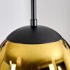 Gastor Suspension, Boule lumineuse 30 cm Or, Clair, 3 lumières