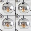 Koyoto Suspension, Boule lumineuse Clair, Fumé, 4 lumières