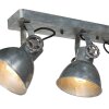 Gearmetal Plafonnier, Spot de plafond Luminaires Steinhauer, 3 lumières