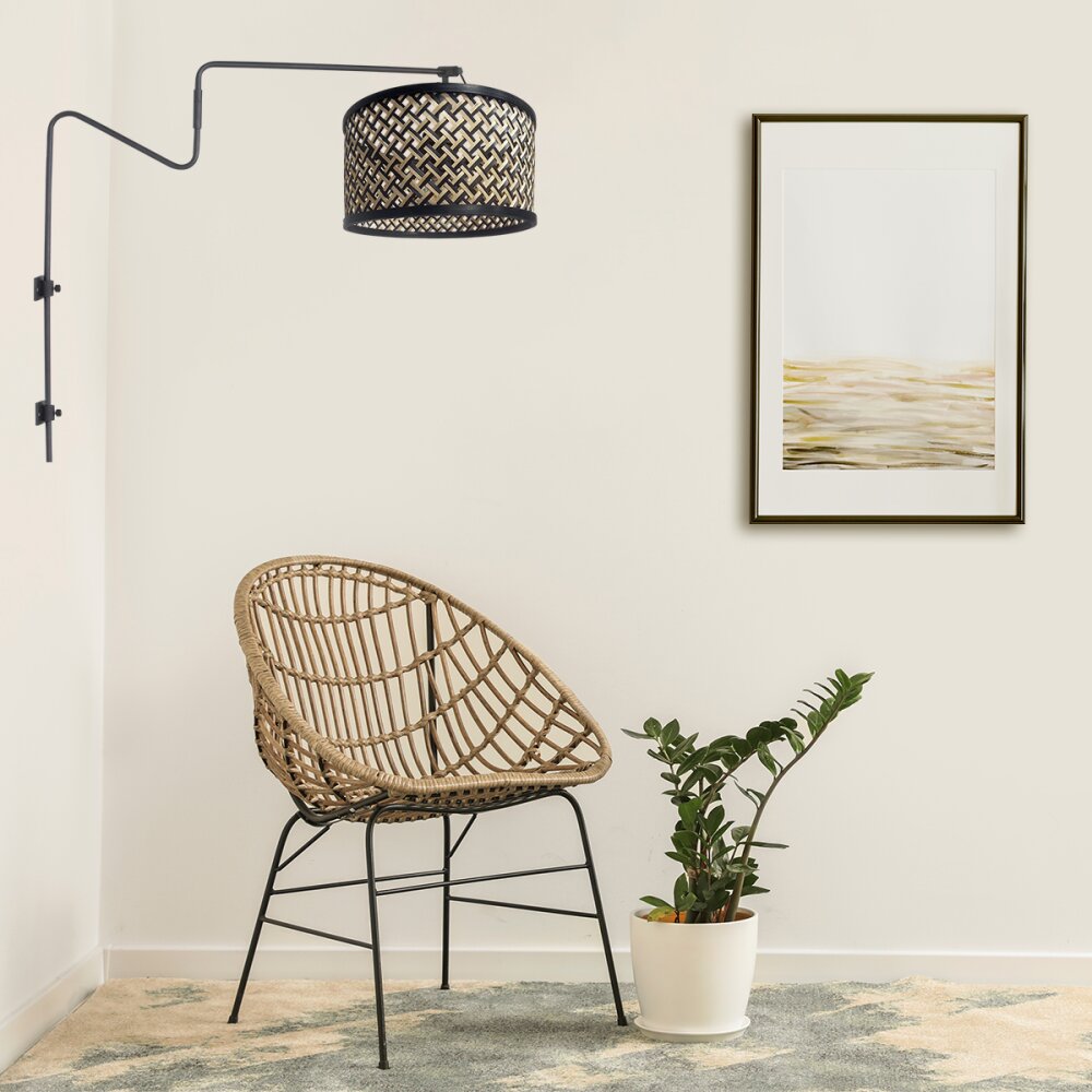 Linstrøm Applique murale Luminaires Steinhauer Noir, 1 lumière main product photo