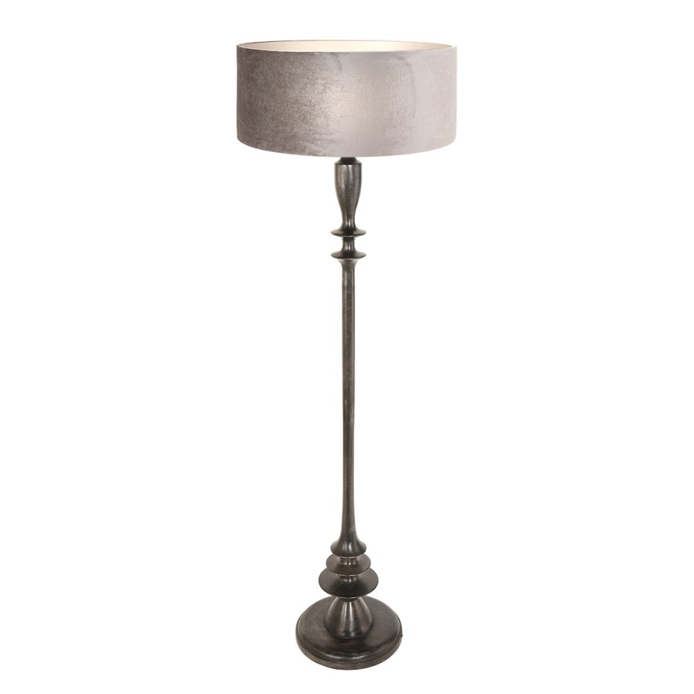 Bois Lampadaire Luminaires Steinhauer Noir, 1 lumière main product photo