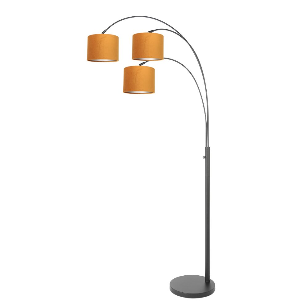 Light Lampadaire Luminaires Steinhauer Noir, 3 lumières main product photo