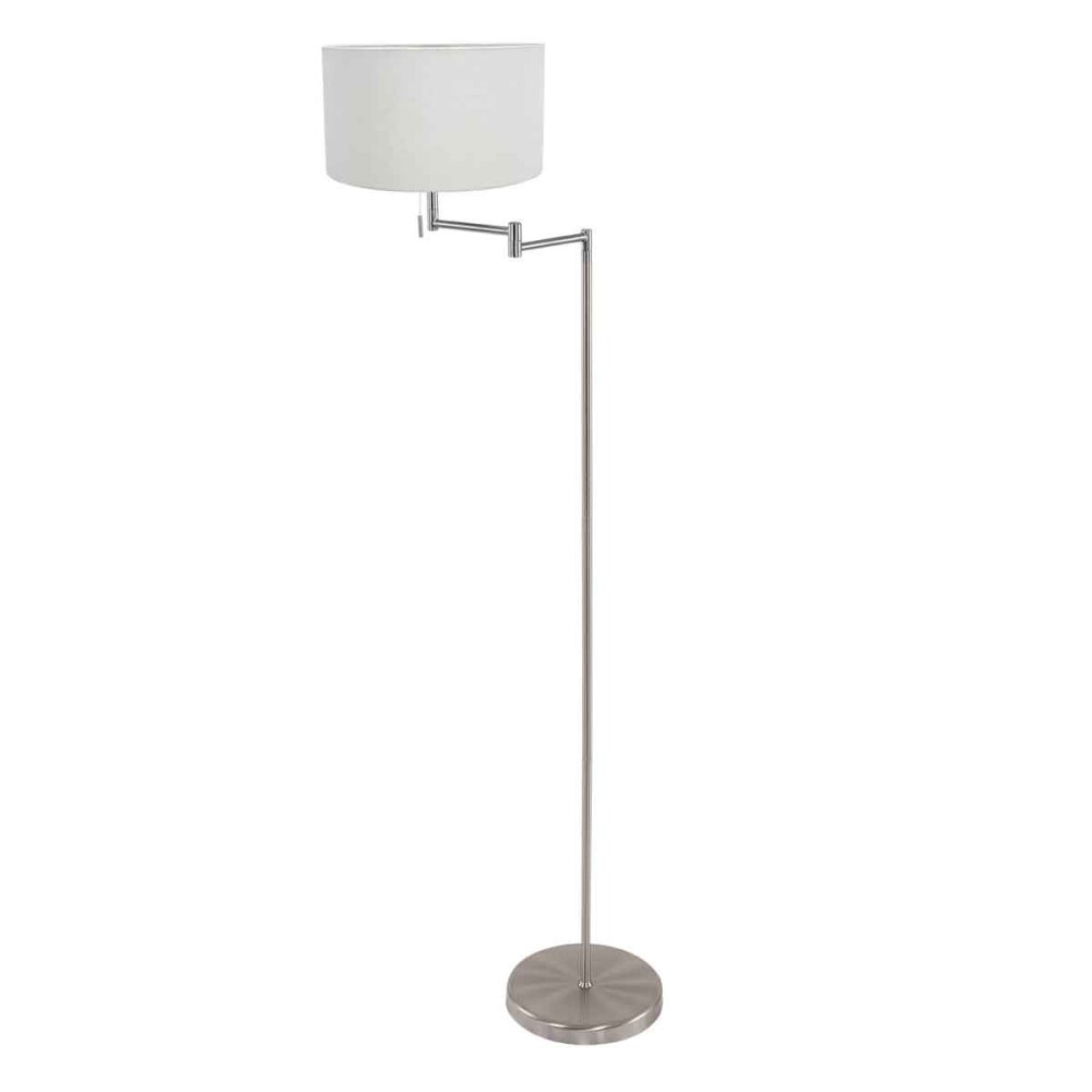 Bella Lampadaire Luminaires Steinhauer Acier brossé, 1 lumière main product photo