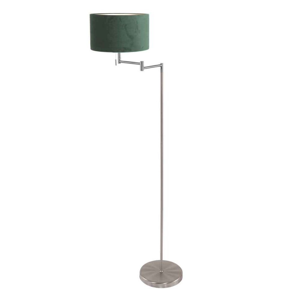 Bella Lampadaire Luminaires Steinhauer Acier brossé, 1 lumière main product photo