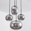 Apedo Suspension, Boule lumineuse, Suspension Fumé, 4 lumières Apedo Suspension, Boule lumineuse, Suspension Fumé, 4 lumières