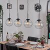 Gastor Suspension, Boule lumineuse, Suspension Clair, 4 lumières