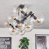 Gastor Plafonnier, Boule lumineuse Clair, 10 lumières