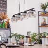 Koyoto Suspension, Boule lumineuse, Suspension Clair, Fumé, 4 lumières